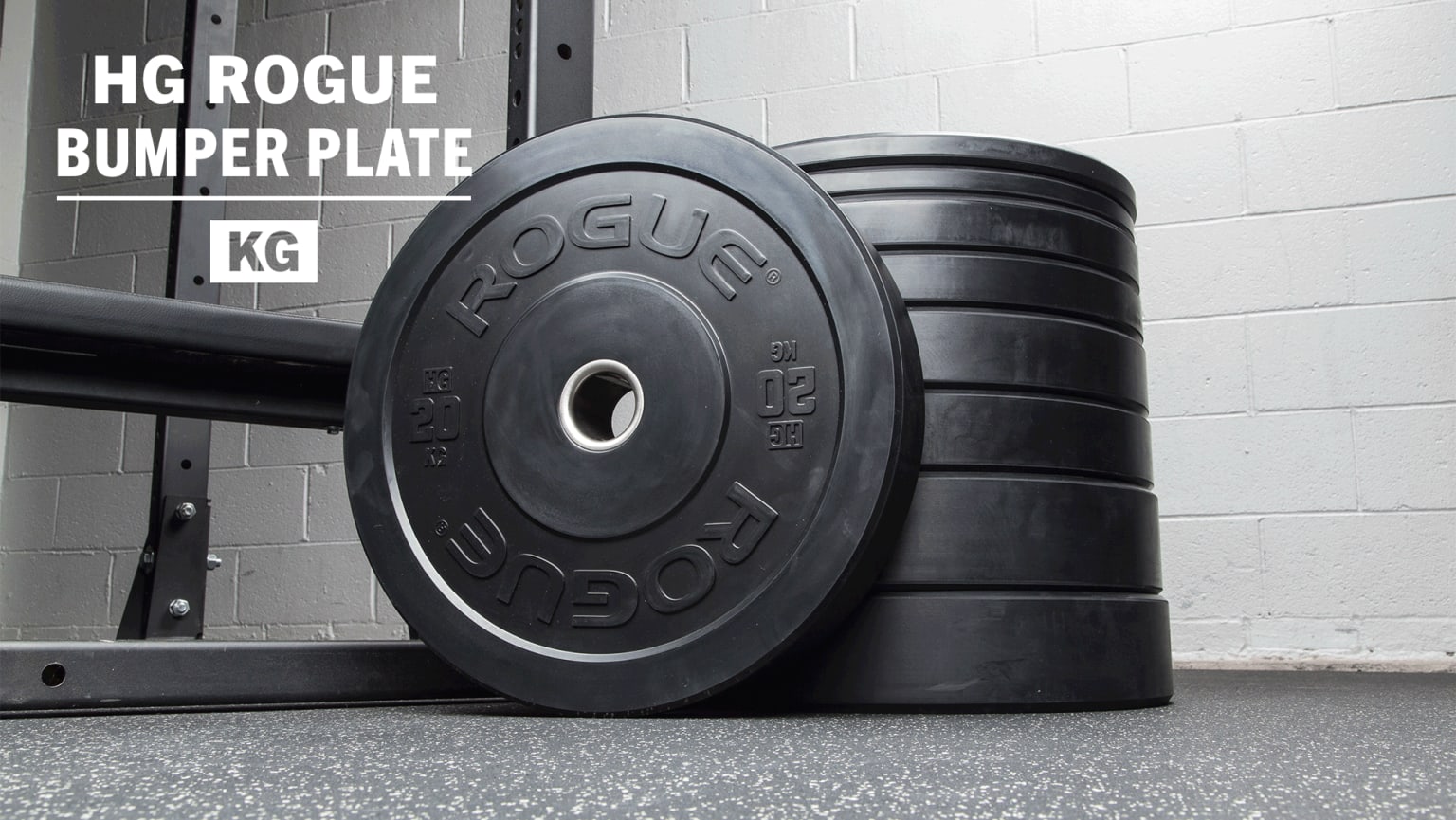 KG Rogue Bumpers - Dead Bounce Bumper Plates - Weightlifting